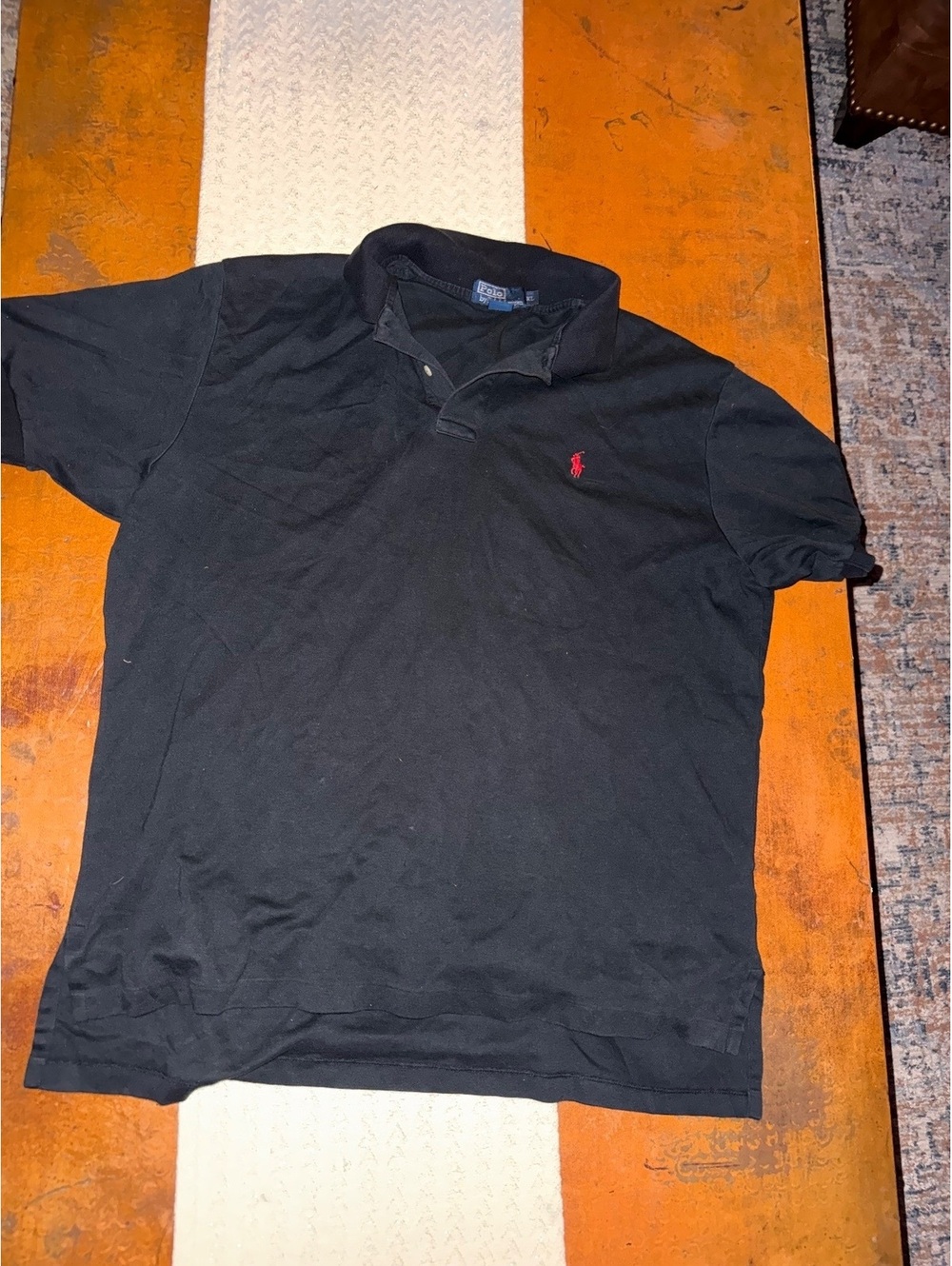 Polo Ralph Lauren Black Polo Shirt – Men’s XL